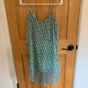 Women’s Light Green High-Low Dress - never worn!